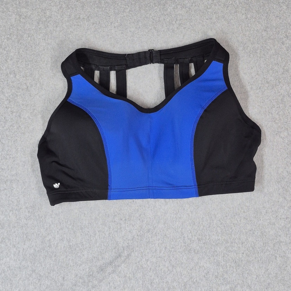 LIVI Active Women Sports Bra 40D Black Underwired Wide Strap